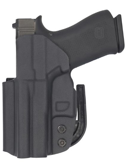 Picture of C&G Holsters 0062100 Covert Iwb Black Kydex Belt Clip Fits Glock 43/43X 