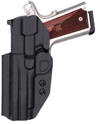 Picture of C&G Holsters 1858100 Covert Iwb Black Kydex Belt Clip Fits 1911 4.25"/Wilson Combat Edc X9 Right Hand 