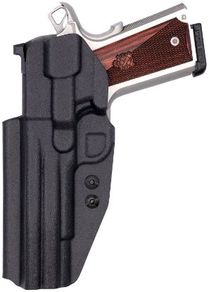 Picture of C&G Holsters 1852100 Covert Iwb Black Kydex Belt Clip Fits 1911 5" Right Hand 