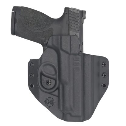 Picture of C&G Holsters 0566100 Covert Owb Black Kydex Belt Loop Fits S&W M&P 9/40 4.25" 