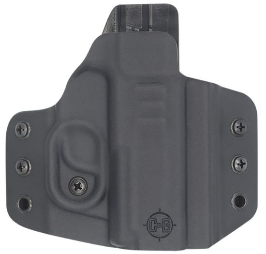 Picture of C&G Holsters 0256100 Covert Owb Black Kydex Belt Loop Fits Sig P365/P365 Xl 