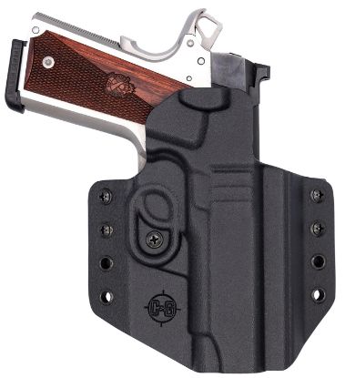 Picture of C&G Holsters 1856100 Covert Owb Black Kydex Belt Loop Fits 1911 4.25"/ Wilson Combat Edc X9 Right Hand 