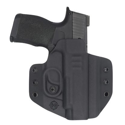 Picture of C&G Holsters 0250100 Covert Owb Black Kydex Belt Loop Fits Sig P365 Xl Right Hand 