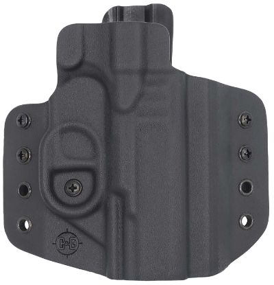 Picture of C&G Holsters 1212100 Covert Owb Black Kydex Belt Loop Fits Walther Pdp 4" Right Hand 