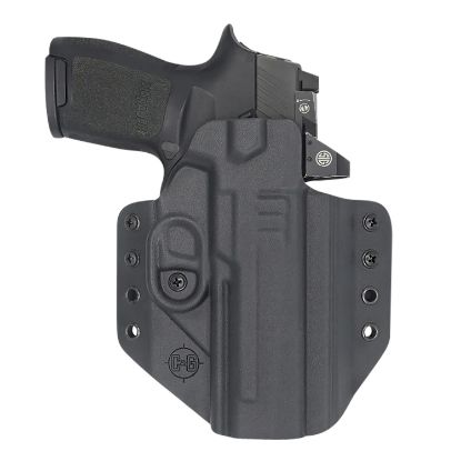 Picture of C&G Holsters 0280100 Covert Owb Black Kydex Belt Loop Fits Sig P320 M17/X5 Right Hand 