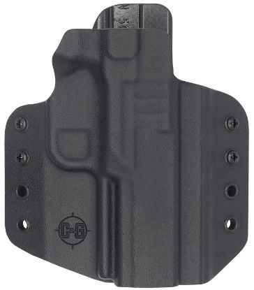 Picture of C&G Holsters 1696100 Covert Owb Black Kydex Belt Loop Fits Fn 509/T Right Hand 