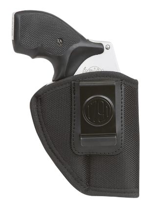 Picture of 1791 Gunleather Pniwb2blkr Premium Nylon Iwb Size 02 Black Ballistic Nylon Belt Clip Right Hand 