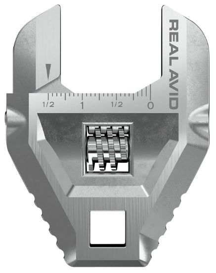 Picture of Real Avid Avmfaw Armorer's Master-Fit Adjustable Wrench Fits Up To 1.50" Firearm Nut, 1/2" Drive Torques Wrench 