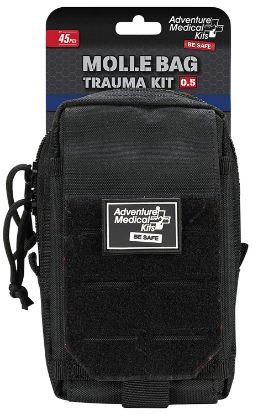 Picture of Adventure Medical Kits 20640301 Molle Bag Trauma Kit 0.5 Stop Bleeding Black 