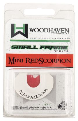 Picture of Woodhaven Wh122 Red Scorpion Diaphragm Call Triple Reed Attracts Turkey White 