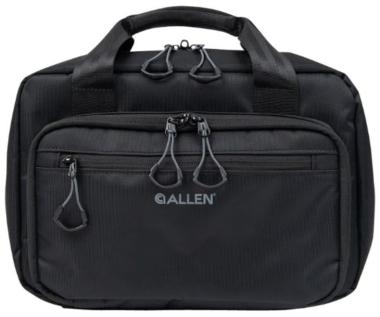 Picture of Allen 3639 Double Pistol Bag Black Nylon Holds 2 Handguns 