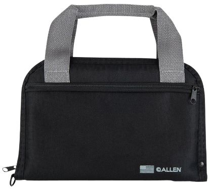 Picture of Allen 3643 Pistol Tote Black Endura W/Exterior Pocket 11.50" Long Lockable Holds 1 Handgun 