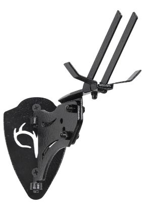 Picture of Allen 7203 Skull Stand Wall Mount Black Steel Includes Mounting Hardware 