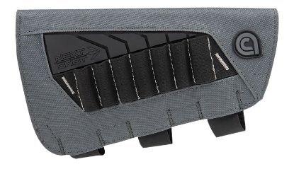 Picture of Allen 8524 Next Shot Bridger Cartridge Carrier Black/Gray .223-300 Win Magnum Capacity 7Rd Rifle Buttstock Mount Features Soft Cheek Piece 