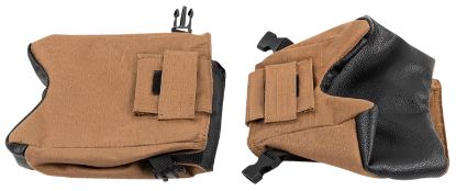 Picture of Allen 18419 X-Focus Unfilled Front/Rear Shooting Bag Combo Tan/Black 600D Polyester 