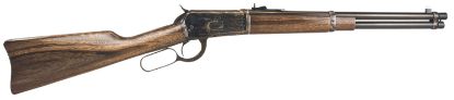 Picture of Chiappa Firearms 920336 1892 Trapper Carbine 45 Colt (Lc) 8+1 16" Blued Barrel, Color Case Hardened Receiver, Oiled Walnut Stock, Adjustable Sight 