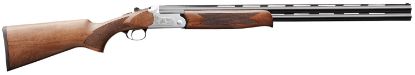 Picture of Charles Daly 930343 202 28 Gauge 3" 2Rd 26" Blued Vent Rib Barrel, Silver Engraved Receiver, Walnut Wood Fixed Checkered Stock Right Hand 