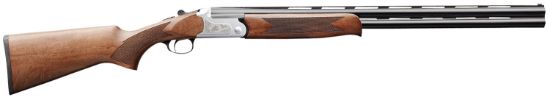 Picture of Charles Daly 930343 202 28 Gauge 3" 2Rd 26" Blued Vent Rib Barrel, Silver Engraved Receiver, Walnut Wood Fixed Checkered Stock Right Hand 