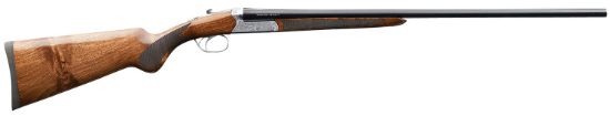 Picture of Charles Daly 930340 500 20 Gauge 3" 2Rd 26" Gloss Blued Steel Side By Side Barrel, Engraved Silver Steel Receiver, Oiled Walnut Fixed Checkered Stock & Forend, Includes 5 Choke Tubes 