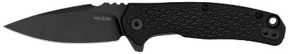 Picture of Kershaw 1407 Conduit 2.90" Folding Spear Point Plain, Black Oxide 8Cr13mov Ss Blade/Blacked Out Texture Glass-Filled Nylon Handle Includes Pocket Clip 