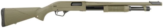 Picture of Winchester Repeating Arms 512425395 Sxp Defender Full Size 12 Gauge Pump 3" 5+1 18" Od Green Steel Barrel & Receiver, Fixed W/Textured Grip Panels, Od Green Synthetic Stock 