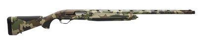 Picture of Browning 011765205 Maxus Ii 12 Gauge 3.5" 4+1 26", Woodland Camo, Synthetic Furniture With Overmolded Grip Panels, Fiber Optic Sight 