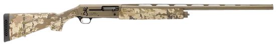 Picture of Browning 011438205 Silver Field 12 Gauge 3.5" 4+1 (2.75") 26", Fde Barrel/Rec, Auric Camo Synthetic Stock With Textured Gripping Surface 