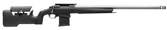 Picture of Browning 035581292 X-Bolt Target Max Competition Heavy 6Mm Gt 10+1 26" Satin Gray/ Heavy Bull Barrel, Matte Blued Steel Receiver, Matte Black/ Fixed Max Adj Comb Stock, Right Hand 