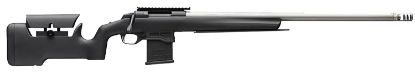 Picture of Browning 035581218 X-Bolt Target Max Competition Heavy 308 Win 10+1 26" Satin Gray/ Heavy Bull Barrel, Matte Blued Steel Receiver, Matte Black/ Fixed Max Adj Comb Stock, Right Hand 