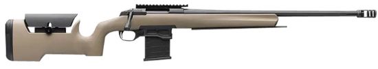 Picture of Browning 035587291 X-Bolt Target Max Competition Lite 6Mm Creedmoor 10+1 22" Matte Blued 4.49" Fluted Barrel, Matte Blued Steel Receiver, Flat Dark Earth Fixed Max Adj Comb Stock, Right Hand 