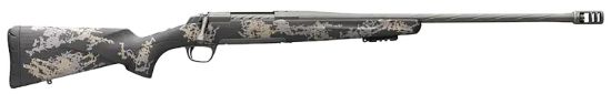 Picture of Browning 035583299 X-Bolt Mountain Pro Tungsten Spr 6.8 Western 3+1 20" Steel Fluted Sporter Barrel, Tungsten Gray Cerakote Steel Receiver, Accent Graphic Black/ Carbon Fiber Stock, Right Hand 