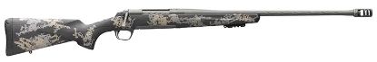 Picture of Browning 035583229 X-Bolt Mountain Pro Tungsten Spr 300 Win Mag 3+1 22" Steel Fluted Sporter Barrel, Tungsten Gray Cerakote Steel Receiver, Accent Graphic Black/ Carbon Fiber Stock, Right Hand 