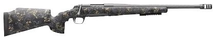 Picture of Browning 035584218 X-Bolt Pro Mcmillan Lr Spr 308 Win 4+1 18" Fluted, Carbon Gray Barrel/Rec, Sonora Carbon Ambush Camo Fixed Mcmillan Game Warden 2.0 Stock, Recoil Hawg Muzzle Brake 