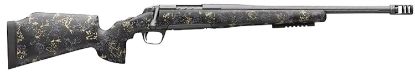 Picture of Browning 035584298 X-Bolt Pro Mcmillan Lr Spr 7Mm Prc 3+1 20" Fluted, Carbon Gray Barrel/Rec, Sonora Carbon Ambush Camo Fixed Mcmillan Game Warden 2.0 Stock, Recoil Hawg Muzzle Brake 