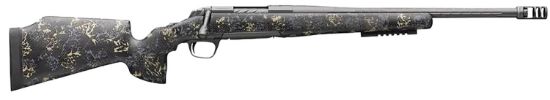 Picture of Browning 035584298 X-Bolt Pro Mcmillan Lr Spr 7Mm Prc 3+1 20" Fluted, Carbon Gray Barrel/Rec, Sonora Carbon Ambush Camo Fixed Mcmillan Game Warden 2.0 Stock, Recoil Hawg Muzzle Brake 