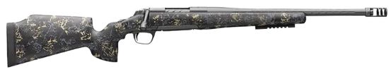 Picture of Browning 035584229 X-Bolt Pro Mcmillan Lr Spr 300 Win Mag 3+1 22" Fluted, Carbon Gray Barrel/Rec, Sonora Carbon Ambush Camo Fixed Mcmillan Game Warden 2.0 Stock, Recoil Hawg Muzzle Brake 