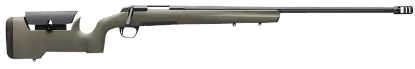 Picture of Browning 035588282 X-Bolt Max Long Range 6.5 Creedmoor 4+1 26" Matte Black Fluted/Heavy Sporter/Threaded Barrel, Matte Black Drilled & Tapped Steel Receiver, Synthetic Od Green Max Stock W/Adj Comb 