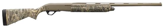 Picture of Winchester Repeating Arms 511312292 Sx4 Hybrid Hunter 12 Gauge 3.5" 4+1 2.75" 28", Fde Cerakote Barrel/Rec, Realtree Max-7 Furniture, Truglo Fiber Optic Sight Left Hand 