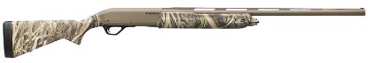 Picture of Winchester Repeating Arms 511310292 Sx4 Hybrid Hunter 12 Gauge 3.5" Chamber 4+1 2.75" 28", Fde Cerakote Rec/Barrel, Mossy Oak Shadow Grass Habitat Furniture, Truglo Fiber Optic Sight Left Hand 