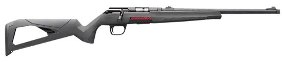 Picture of Winchester Repeating Arms 525201102 Xpert Sr 22 Lr 10+1 18" Threaded, Matte Black Barrel/Rec, Gray Fixed Skeletonized Stock, Adjustable Sights 