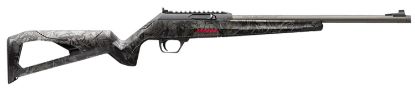 Picture of Winchester Repeating Arms 521154102 Wildcat Sr 22 Lr 10+1 16.50" Threaded Sporter Barrel, Picatinny Rail Matte Black Polymer Receiver, Forged Carbon Gray Skeletonized Synthetic Stock, Ambidextrous 