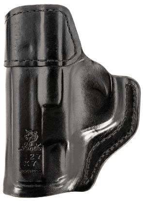 Picture of Desantis Gunhide 127Bax7z0 Inside Heat Iwb Black Leather Belt Clip Fits S&W M&P Shield 9/40 Right Hand 