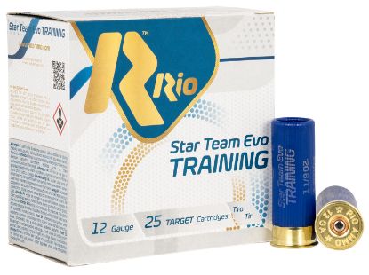 Picture of Rio Ammunition Stt3275 Star Team Evo Training 12 Gauge 2.75" 1 1/8 Oz 7.5 Shot 25 Per Box/10 Case 