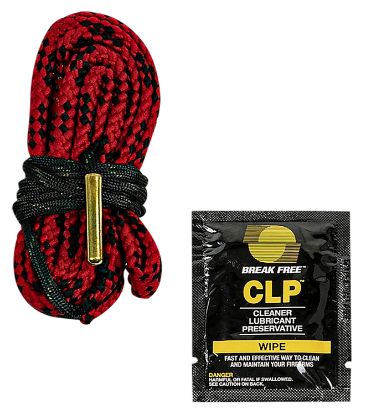 Picture of Kleenbore Rc-338 Rifle Pull Through Cleaner .338 Cal Rifle W/ Breakfree Clp Wipe 