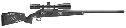 Picture of Fierce Firearms Fcr22cm22tu Carbon Rival Full Size 22 Creedmoor 4+1, 22" Black C3 Carbon Fiber Barrel, Tungsten Gray Cerakote Steel Receiver, Urban Camo Fixed Stock, Right Hand 