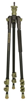 Picture of Primos 65832 Edge Dark Earth Carbon Fiber Legs, Spartan Precision Technology Magnetic Attachment System 31"-59" 