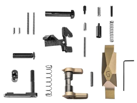 Picture of Geissele Automatics Ultra Duty Lower Parts Kit Ddc, Ambi Safety, Oversized Bolt Release/Catch For Ar-15 