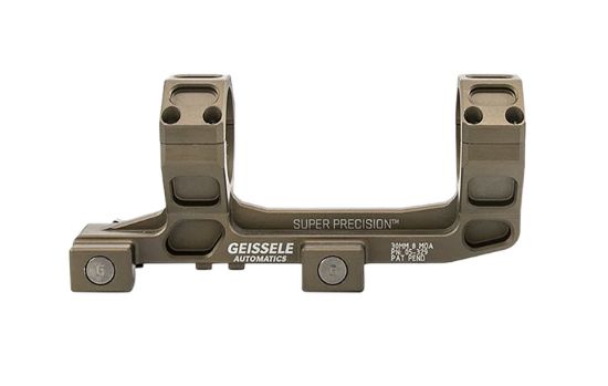 Picture of Geissele Automatics Super Precision Scope Mount (Vortex 1-6) Scope Mount/Ring Combo Desert Dirt Color Anodized 