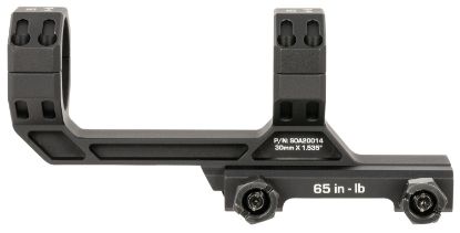 Picture of Sig Sauer Electro-Optics Soa20014 Alpha Msr Scope Mount/Ring Combo Black Anodized 30Mm | 0 Moa 