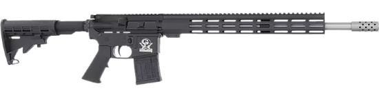 Picture of Great Lakes Firearms Ar-15 450 Bushmaster 5+1 18" Stainless Barrel, Black Rec, A2 Grip, Carbine Stock, Compensator 